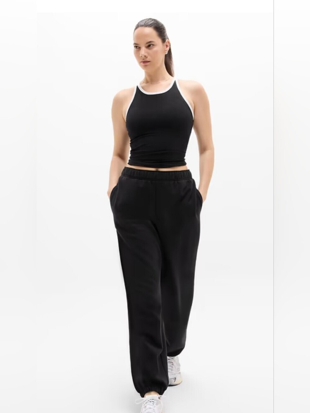 NWT Athleta Forever Fleece High Rise Jogger Women's Size XXS